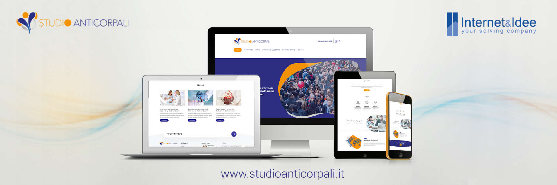 Progetto Studio Anticorpali | Pubblicato il Nuovo Sito  