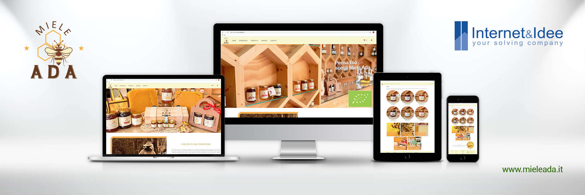 Miele Ada's new e-commerce has been published | Online sales of organic honey