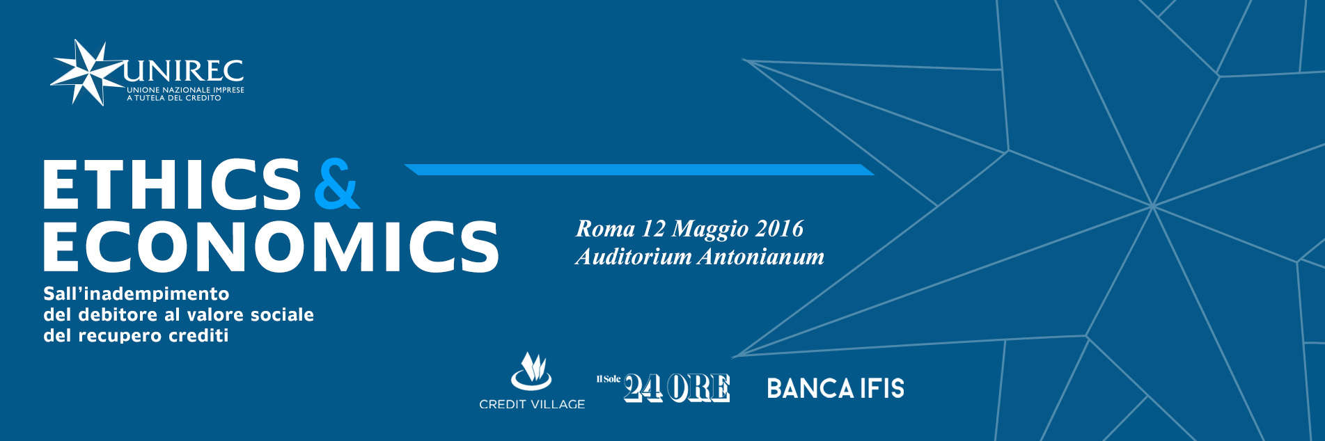 VI Rapporto Annuale UNIREC - Ethics & Economics