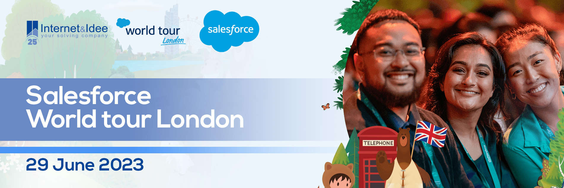 Innovation, opportunity and success: I&I will attend Salesforce World Tour London