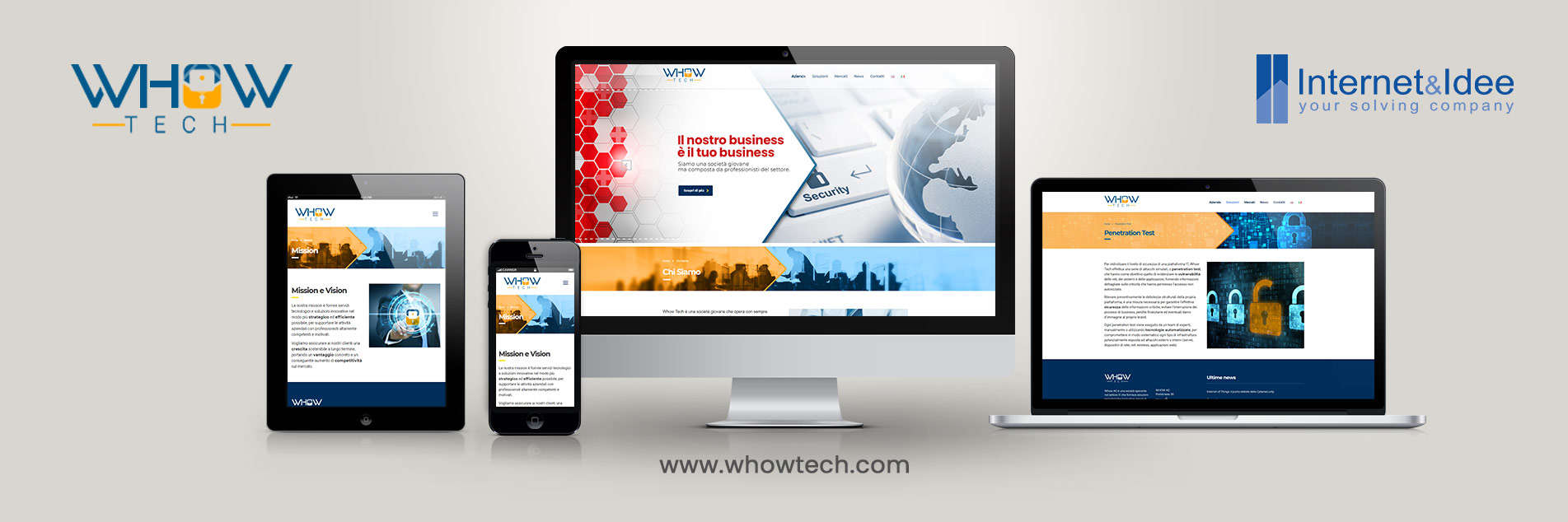 Rilasciato il sito whowtech.com: Soluzioni Tecnologiche, System Integration, Cyber Security