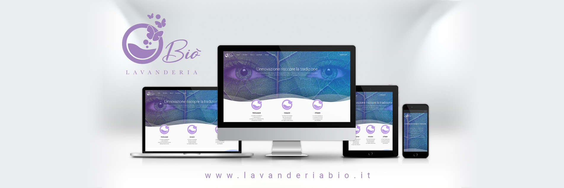 Lavanderia Biò new website is online | Bio-Laundry Center