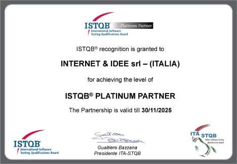 certificato istqb