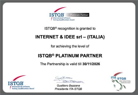 certificato istqb